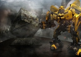 Transformers Bumblebee Matte Painting